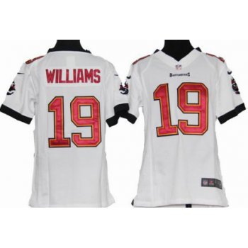 Nike Tampa Bay Buccaneers #19 Mike Williams White Game Kids Jersey