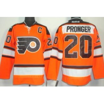 Philadelphia Flyers #20 Chris Pronger 2012 Winter Classic Orange Kids Jersey