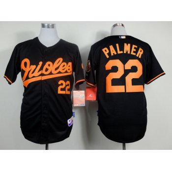 Baltimore Orioles #22 Jim Palmer Black Cool Base Jersey