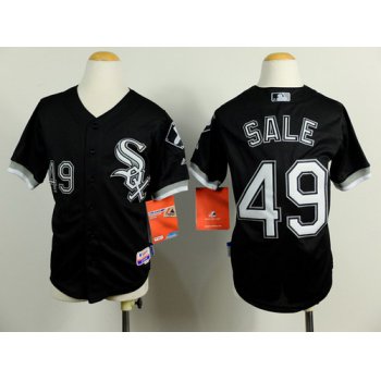 Chicago White Sox #49 Chris Sale Black Jersey