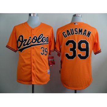 Baltimore Orioles #39 Kevin Gausman Orange Jersey