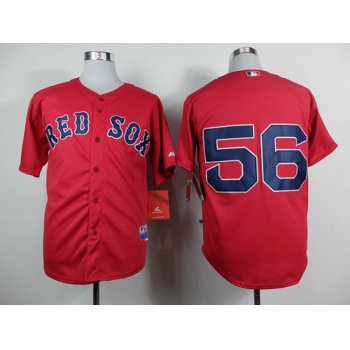Boston Red Sox #56 Joe Kelly Red Jersey