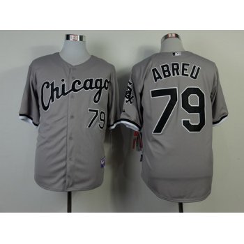 Chicago White Sox #79 Jose Abreu Gray Jersey