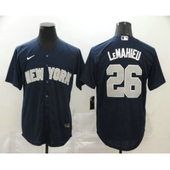 Men's New York Yankees #26 DJ LeMahieu Navy Blue Stitched MLB Cool Base Nike Jersey