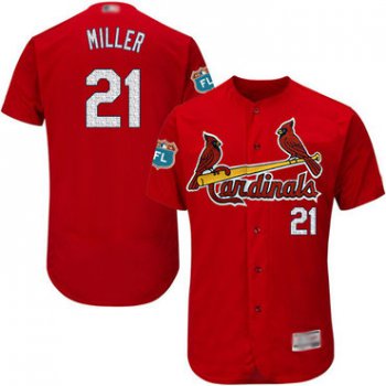 Men's St. Louis Cardinals #21 Andrew Miller Red Flexbase Authentic Collection Stitched Baseball Jersey