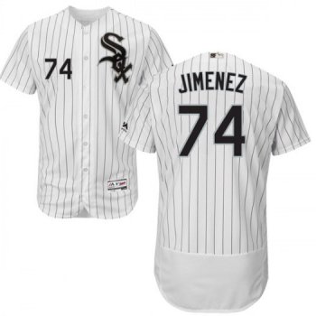 Men's Chicago White Sox #74 Eloy Jimenez White Flexbase Jersey