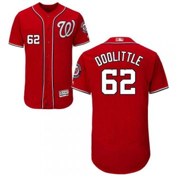 Washington Nationals #62 Sean Doolittle Red Flexbase Authentic Collection Stitched Baseball Jersey