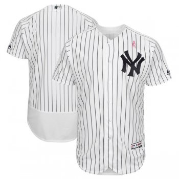 New York Yankees Blank White 2018 Mother's Day Flexbase Jersey