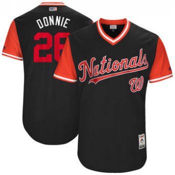 Men's Washington Nationals Adam Lind Donnie Majestic Navy 2017 Players Weekend Authentic Jersey