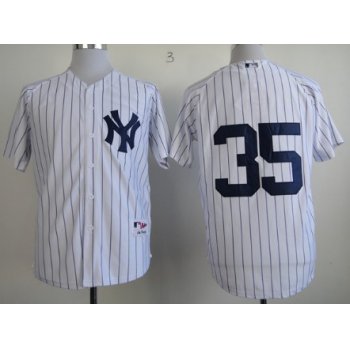 New York Yankees #35 Michael Pineda White Jersey