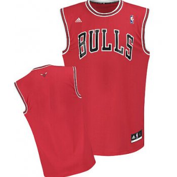 Chicago Bulls Blank Red Swingman Jersey