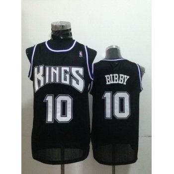 Sacramento Kings #10 Mike Bibby Black Swingman Jersey