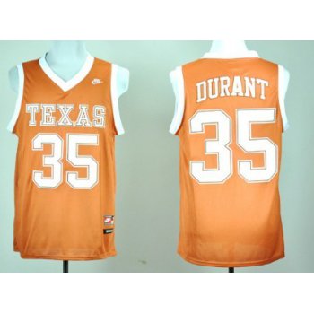 Texas Longhorns #35 Kevin Durant Burnt Orange Jersey