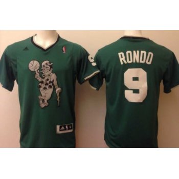 Boston Celtics #9 Rajon Rondo Revolution 30 Swingman 2013 Christmas Day Green Jersey