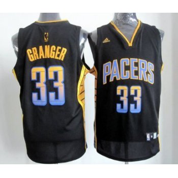 Indiana Pacers #33 Danny Granger 2012 Vibe Black Fashion Jersey
