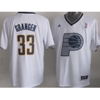 Indiana Pacers #33 Danny Granger Revolution 30 Swingman 2013 Christmas Day White Jersey