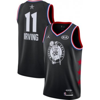 Jordan Men's 2019 NBA All-Star Game #11 Kyrie Irving Black Dri-FIT Swingman Jersey