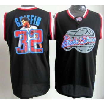 Los Angeles Clippers #32 Blake Griffin Black Notorious Fashion Jersey