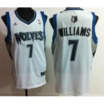 Minnesota Timberwolves #7 Derrick Williams Revolution 30 Swingman Blue Jersey
