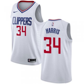 Nike Clippers #34 Tobias Harris White NBA Swingman Association Edition Jersey