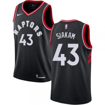 Nike Raptors #43 Pascal Siakam Black NBA Swingman Statement Edition Jersey