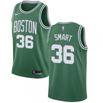 Nike Boston Celtics #36 Marcus Smart Green NBA Swingman Icon Edition Jersey