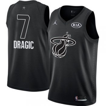Nike Heat #7 Goran Dragic Black NBA Jordan Swingman 2018 All-Star Game Jersey