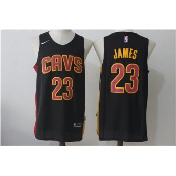 Cleveland Cavaliers #23 LeBron James Navy Nike Stitched Jersey