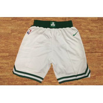 Men's Boston Celtics White Nike NBA Shorts