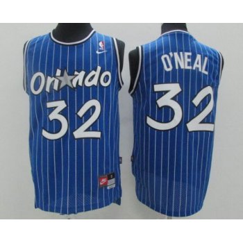Men's Orlando Magic #32 Shaquille O'neal Blue Stitched NBA Nike Swingman Jersey