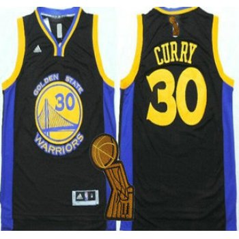 Golden State Warriors #30 Stephen Curry Revolution 30 Swingman 2014 New Black Jersey