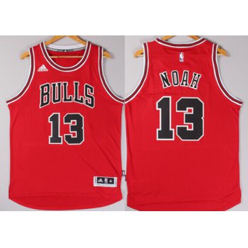 Chicago Bulls #13 Joakim Noah Revolution 30 Swingman 2014 New Red Jersey