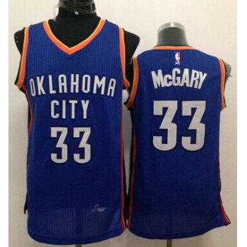 Oklahoma City Thunder #33 Mitch McGary Blue Swingman Jersey