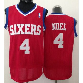 Philadelphia 76ers #4 Nerlens Noel Red Swingman Jersey