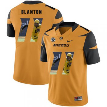 Missouri Tigers 11 Kendall Blanton Gold Nike Fashion College Football Jersey