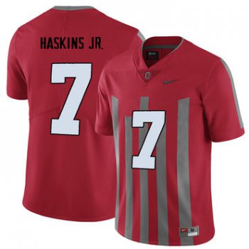Ohio State Buckeyes 7 Dwayne Haskins Red College Football Legend Jersey