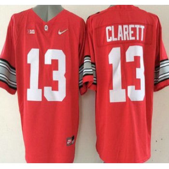 Ohio State Buckeyes #13 Maurice Clarett Red Diamond Quest College Football Nike Limited Jersey