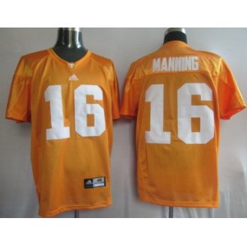 Tennessee Volunteers #16 Peyton Manning Orange Jersey