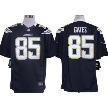 Nike San Diego Chargers #85 Antonio Gates Navy Blue Limited Jersey