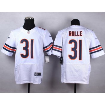 Nike Chicago Bears #31 Antrel Rolle White Elite Jersey