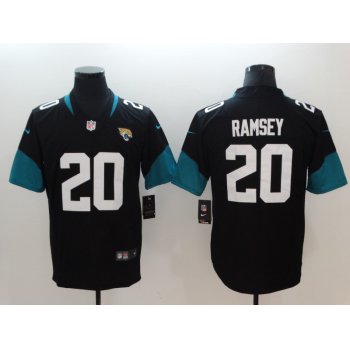 Nike Jacksonville Jaguars #20 Jalen Ramsey Black New 2018 Vapor Untouchable Limited Jersey