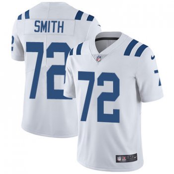 Nike Indianapolis Colts #72 Braden Smith White Men's Stitched NFL Vapor Untouchable Limited Jersey