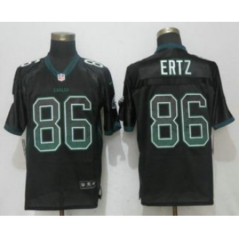Men's Philadelphia Eagles #86 Zach Ertz Black Drift Stitched NFL Nike Fashion Jersey