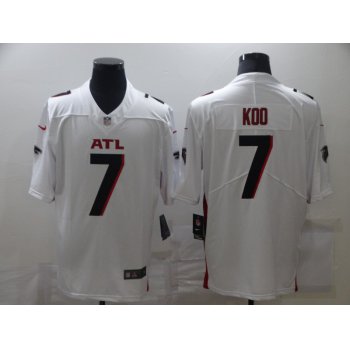 Nike Falcons 7 Younghoe Koo White New Vapor Untouchable Limited Jersey