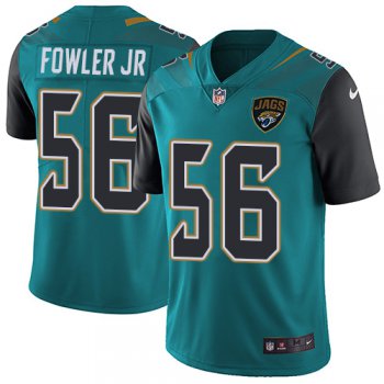 Nike Jacksonville Jaguars #56 Dante Fowler Jr Teal Green Team Color Men's Stitched NFL Vapor Untouchable Limited Jersey