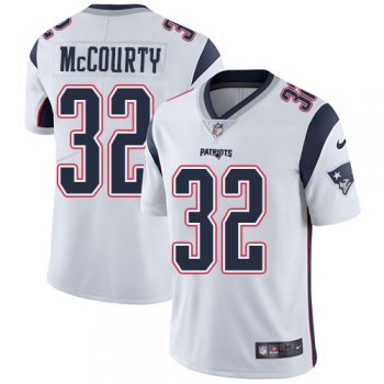 Nike New England Patriots #32 Devin McCourty White Men's Stitched NFL Vapor Untouchable Limited Jersey
