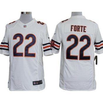 Nike Chicago Bears #22 Matt Forte White Limited Jersey