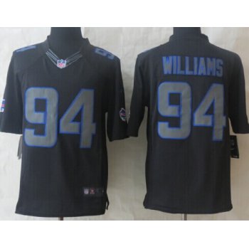 Nike Buffalo Bills #94 Mario Williams Black Impact Limited Jersey