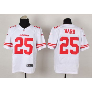 Nike San Francisco 49ers #25 Jimmie Ward White Elite Jersey