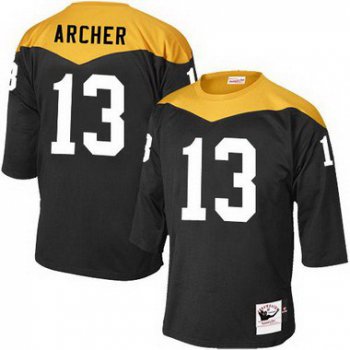 Men's Pittsburgh Steelers #13 Dri Archer Black 1967 Home Throwback NFL Jersey